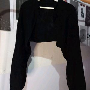 Black korean Bolero