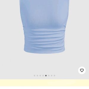 Boat Neck Solid Crop Tank Top