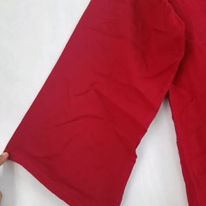 Red Colour Short Kurta For Women