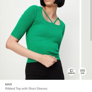 Y2k Max Ribbed Top