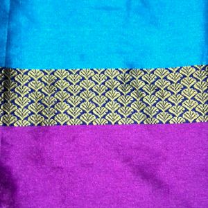 Silk Saree With Blouse. Bust Size 38in