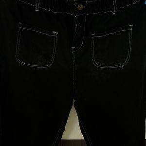 Sassafras Black Front Pocket Denim