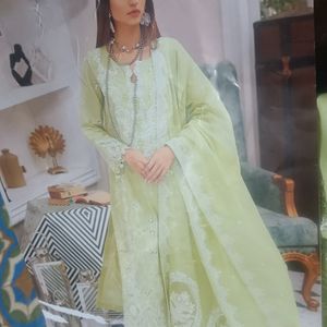 Heavy Pakistani Lawn Dress