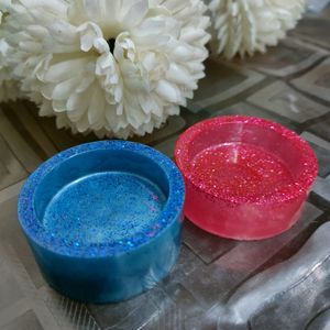 Resin Candle Holders