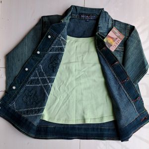 Denim Jacket SET (8-9 Years )