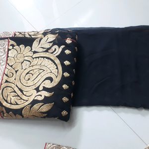 PRICE DROPPED/OFFER TILL SUNDAY BLACK SAREE