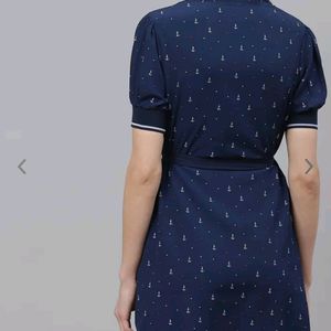 BLUE SINGLE PIECE DRESS