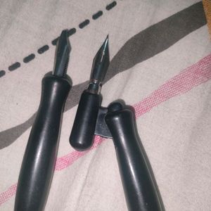 Set Of Two Modern Calligraphy Pens