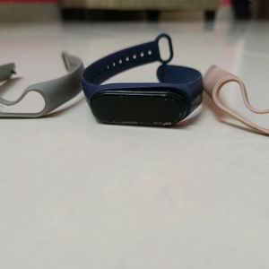 Mi Smart Band 4 . Fitband Watch  With 2 Straps