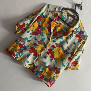 Cotton Zara printer Shirt … Small size