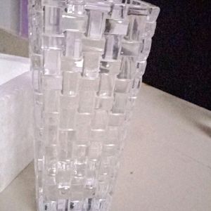 NACHTMANN ORIGINAL HEAVY FLOWER CRYSTAL VASE