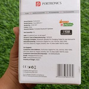 Portronics Speaker