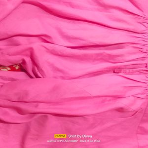 Suit Salwar And Dupatta In Dark Pink Colour