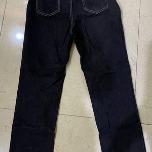 Raw Hem Jeans