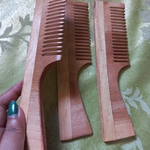 Neem Wood Comb(3)