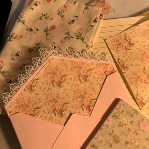 Coquette Lace Letter Envelope