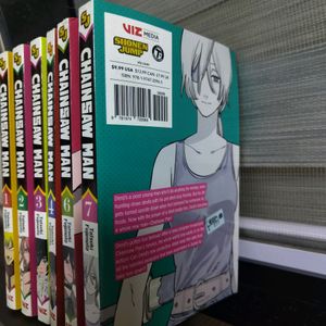 Chainsaw Man Manga ( Vol - 1,2,3,4,6,7)