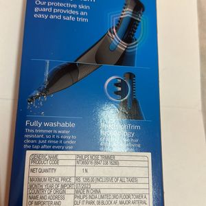 Philips nose Trimmer NT3000