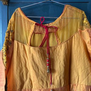 Flare Dress For Wedding Or Festival Haldi Function