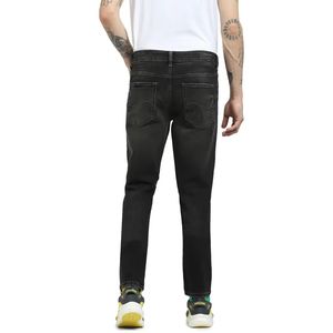 Jack & Jones - Grey Low Rise Glenn Slim Jeans