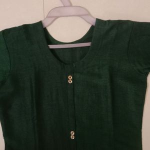 Dark Green Kurti