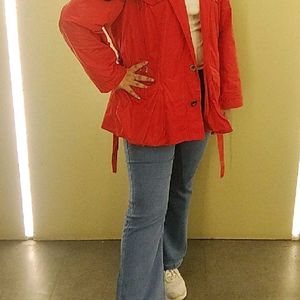 Red Oversize Jacket