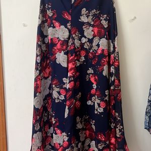 BLUE FLORAL PARTY WEAR PALAZZO