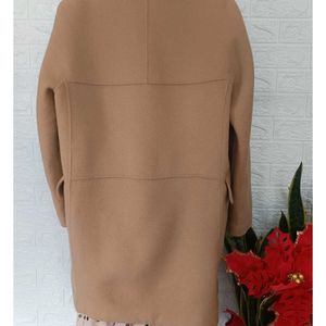 Imported Unisex Camel Overcoat