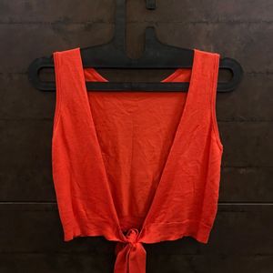 Open Backed Sleeveless Top