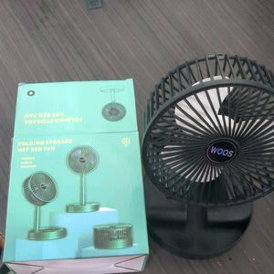 Adjustable Folding Telescopic Tablet Fan