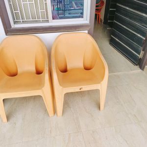 Two Sturdy Chair