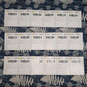 12 Freeup Shipping Labels