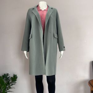 Pastel Blue Drop Shoulder Premium Overcoat