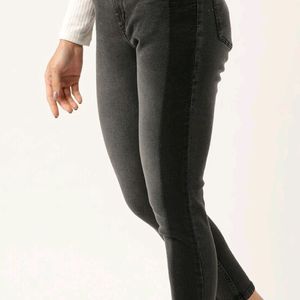 Charcoal Grey Skinny Fit Jeans