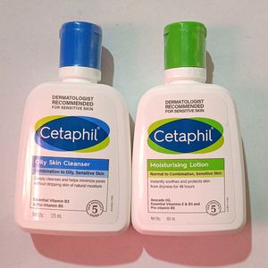 Combo Of Cetaphil Skincare