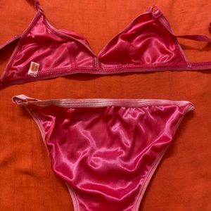 lingerine set pink