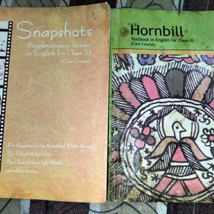 NCERT English Book Class 11 (Hornbill & Snapshots)