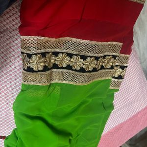 Full Heavy Saree Unused Style 3