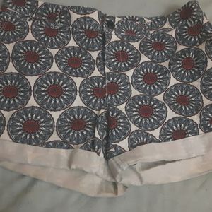 Printed Shorts For Womens