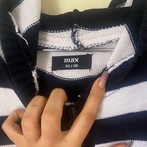 MAX Striped Hoodie