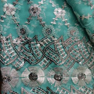 Heavy Designer Work Saree