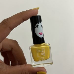 Yellow Elle 18 Nail Pop Paint