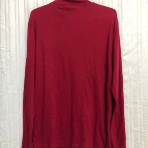 Basics By Goodys Red Long Sleeve T Shirt