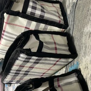 Set of 3 Makeup Pouches