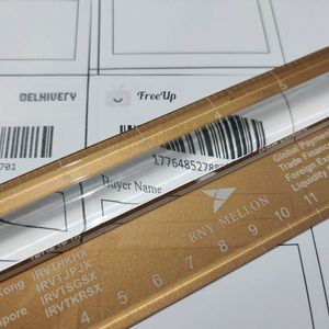 BNY Mellon Unique Ruler With Magnifying Glass