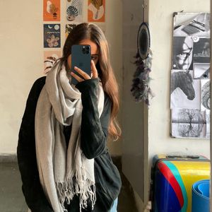 H&M Grey Cozy Scarf