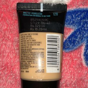 128 Shade Maybelline New York Foundation