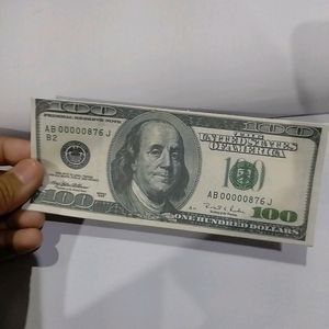 100 Dollar Note Usa