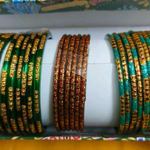 So Nice Glass Bangles 40