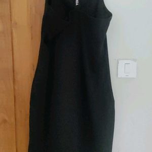 Black Bodycon Mini Dress